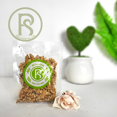 Nhân Hạt Óc Chó Vàng Real Food Làm Sữa Hạt & Làm Snack Giàu Omega-3, Tốt Cho Não & Tim (100g, 500g)