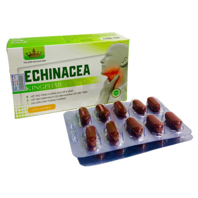 Echinacea Kingphar - Giup Tăng Cường Sức Đề Kháng (Hộp 30v )