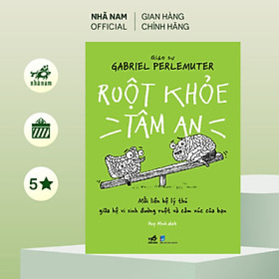 Sách - Ruột khỏe tâm an (Giáo sư Gabriel Perlemuter) (Nhã Nam Official)