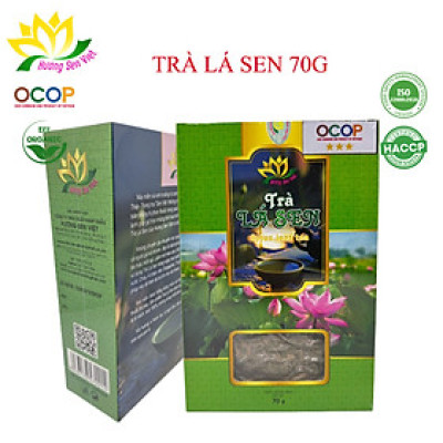 TRÀ LÁ SEN HỘP 70G - HƯƠNG SEN VIỆT