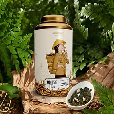 TRÀ OOLONG SÂM THƯỢNG HẠNG- 100G HỘP THIẾC-MOHODO