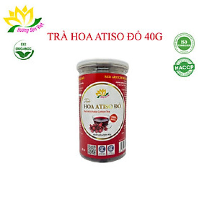 TRÀ HOA ATISO ĐỎ HŨ 40G - HƯƠNG SEN VIỆT