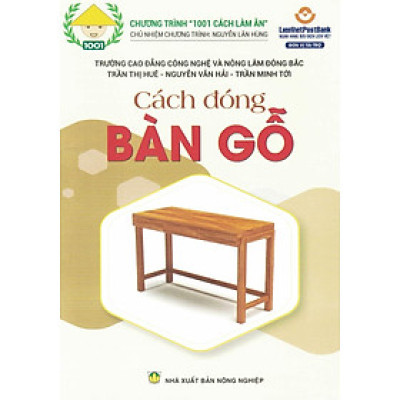 Cách Đóng BÀN GỖ