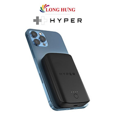 Sạc dự phòng không dây từ tính HyperJuice Magnetic Wireless 5000mAh HJ-WL61TC - Hàng chính hãng