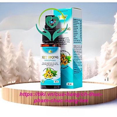 Xịt họng Kingphar , chai 30ml, giảm ho, đau họng, khản tiếng