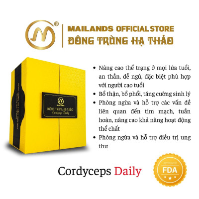 Đông Trùng Hạ Thảo MaiLands Cordyceps Daily 15gr