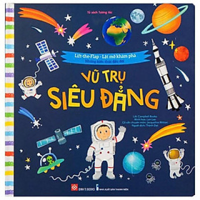 Sách Lift The Flap - Lật Mở Khám Phá - Vũ Trụ Siêu Đẳng