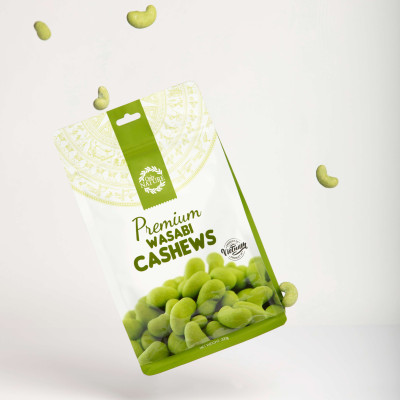 Hạt Điều Wasabi Only Nature 200gr / Túi Hàng Việt Nam Xuất Khẩu