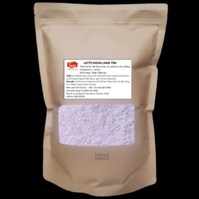 Latte Khoai lang tím Yoki