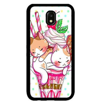 Ốp lưng cho Samsung Galaxy J3 Pro mèo 208 - Hàng chính hãng