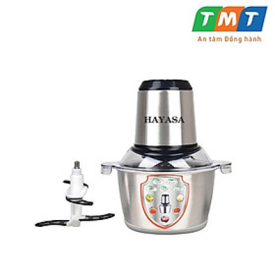 [HÀNG CHÍNH HÃNG] Máy xay thịt cối inox 304 dung tích 1.8L, 2 tầng dao 4 lưỡi xay HA-386