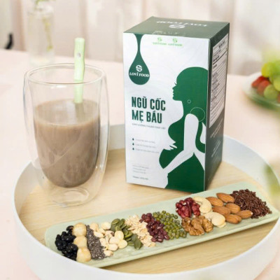 Ngũ Cốc Mẹ Bầu, Ngũ Cốc Lợi Sữa Pregnlife Lovifood 500g - Hỗ Trợ Tiêu Hóa, Phòng Bệnh Tiểu Đường Thai Kỳ, Ổn Định Đường Huyết, Loại Bỏ Chứng Táo Bón, Hàm Lượng Axit Folic Cao, Ngăn Ngừa Dị Tật Bẩm Sinh Thai Nhi, Giúp Mẹ Có Sữa Non Sớm Khi Sinh