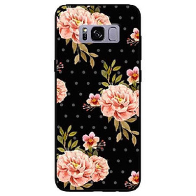 Ốp lưng dành cho Samsung S8 - S8 Plus - S9 Plus mẫu Họa Tiết Hoa Cam