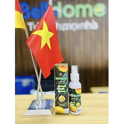 Xả Vải Khô Công Nghệ Sinh Học Bell Home Xanh Lá Hương Sang Trọng 100ml