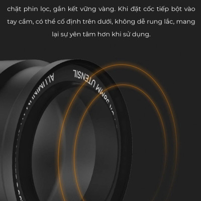 Combo dụng cụ pha espresso Diagonal line Series Feepie