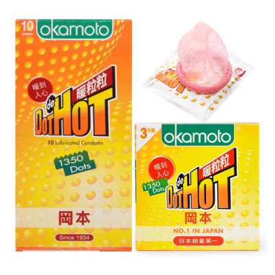 Hộp 10 Bao Cao Su Siêu Mỏng Okamoto Purity