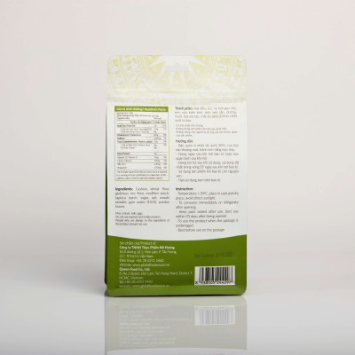 Hạt Điều Wasabi Only Nature 200gr / Túi Hàng Việt Nam Xuất Khẩu