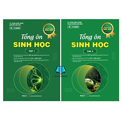 Sách - Combo 2 cuốn Tổng Ôn Sinh Học (Moon)