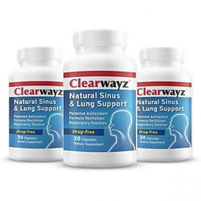 Clearwayz-Thực phẩm bảo vệ sức khỏe: “Trợ thủ đường thở và bệnh hô hấp mãn tính”  - Tăng Đề Kháng - Sức Khoẻ Đường Hô Hấp: Hỗ trợ bệnh hen suyễn, Xoang, phổi, Ngáy ngủ, Sức khỏe mũi, Cải thiện đường thở