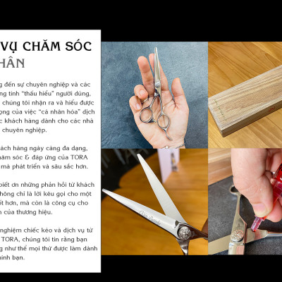 Kéo cắt tóc TORA NB-260