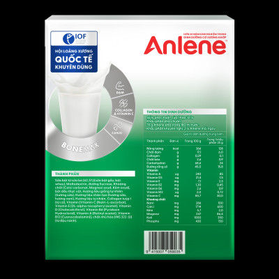 Sữa Bột Anlene Hương Vanilla (Hộp Giấy 1,2kg)