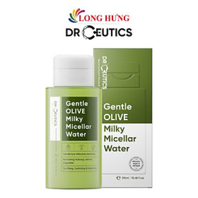 Nước tẩy trang DrCeutics Gentle Olive Milky Micellar Water (310ml) - Hàng chính hãng