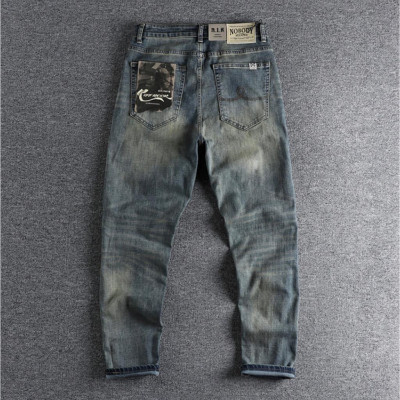 Quần jean wash bụi Riffrock_dã ngoại_du lịch