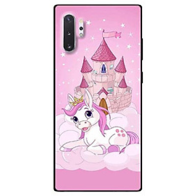 Ốp lưng dành cho Samsung Note 8 - Note 9 - Note 10 - Note 10 Plus mẫu Ngựa Và Lâu Đài
