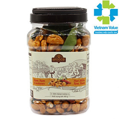 Hạt điều Tomyum LAFOOCO hủ 400g