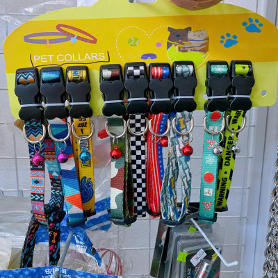 VÒNG CỔ CHO CHÓ MÈO ZICHEN NHIỀU HOẠ TIẾT BẢN 0.8cm-1.0cm-1.5cm - GIAO NGẪU NHIÊN