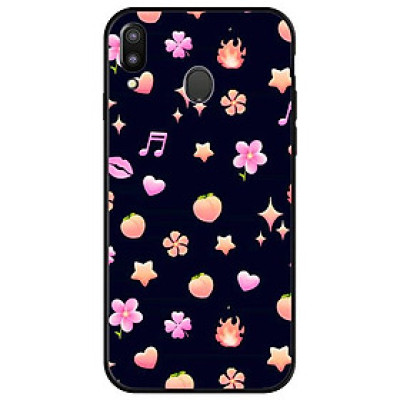 Ốp lưng cho Samsung Galaxy M30 nền hoa 243 - Hàng chính hãng