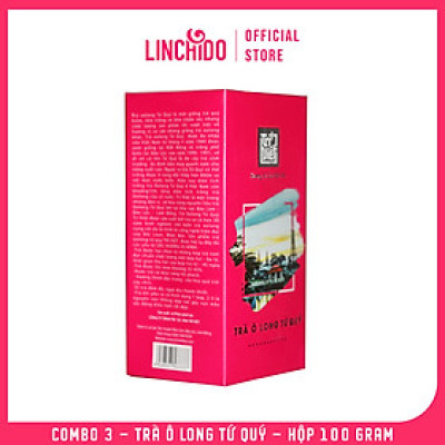 Combo 3 - Trà Ô Long Tứ Quý - Hộp 100G
