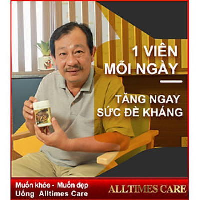 Thực phẩm Bảo vệ Sức khỏe Đông Trùng Hạ Thảo Alltimes Care (Hộp 60 viên) Tặng ly sứ
