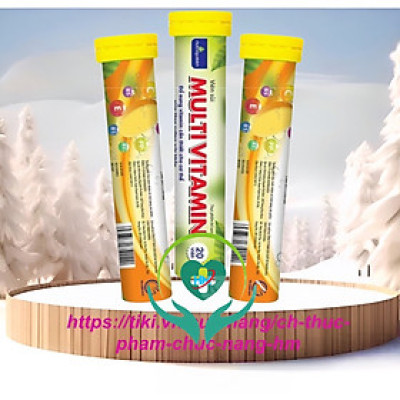 Viên sủi Multivitamin Kingphar , tube 20v