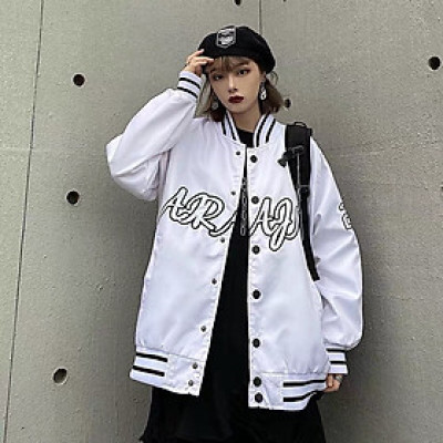 Áo khoác dù bomber unisex form rộng 28 nam nữ ulzzang Wind