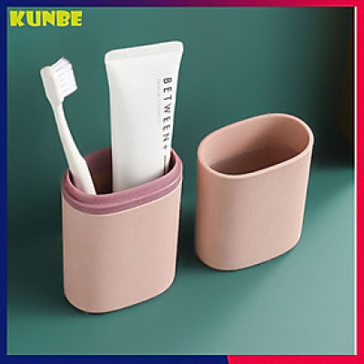Hộp Đựng Bàn Chải, Kem Đánh Răng, Lược, Khăn Mặt KUNBE, Hộp Đựng Đồ Mang Đi Du Lịch Tiện Lợi Nhiều Màu Sắc