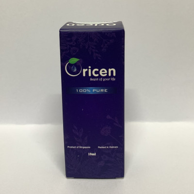 Combo Tinh Dầu Diệt Khuẩn Oricen 3 chai 10ml - Sả chanh + Lavender + Bạc Hà