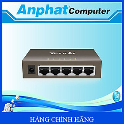 Bộ chia mạng 5 cổng tốc độ 1000Mbps Switch TEG1005D Tenda hàng chính hãng
