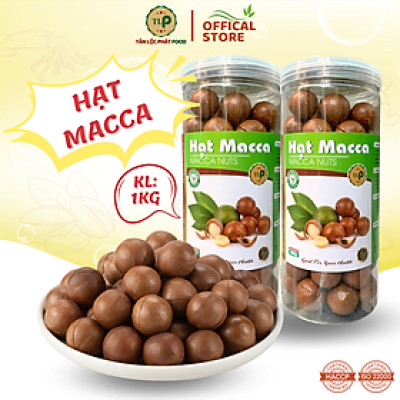 1KG - COMBO 2 HŨ HẠT MACCA CAO CẤP TÂN LỘC PHÁT