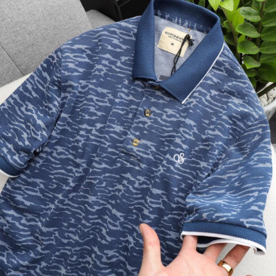 Áo thun polo camo Scotch & Soda