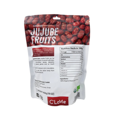 Táo đỏ hữu cơ cao cấp  AmaVie Foods 450g - Táo đỏ Ninh Hạ