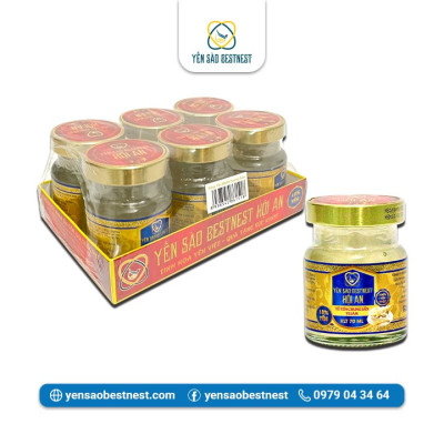 Tổ yến chưng sẵn BESTNEST HỘI AN 18% hương sâm