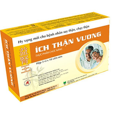 Thực Phẩm Chức Năng ÍCH THẬN VƯƠNG - Hy Vọng Mới Cho Bệnh Nhân Suy Thận, Chạy Thận