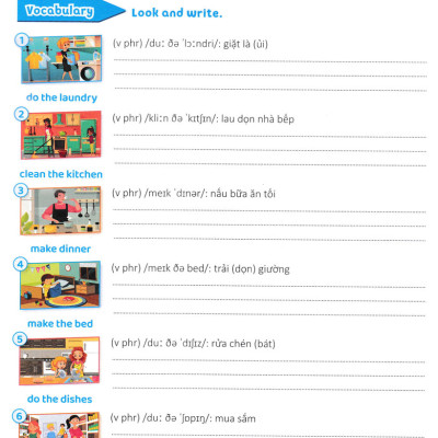 Luyện Viết Và Học Từ Vựng Tiếng Anh 6 - NoteBook_ABB