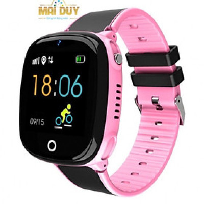 Đồng hồ định vị trẻ em GPS nghe gọi MAI DUY HW11 cảm ứng tiếng việt, có camera, kháng nước cao cấp -Hàng Nhập Khẩu 