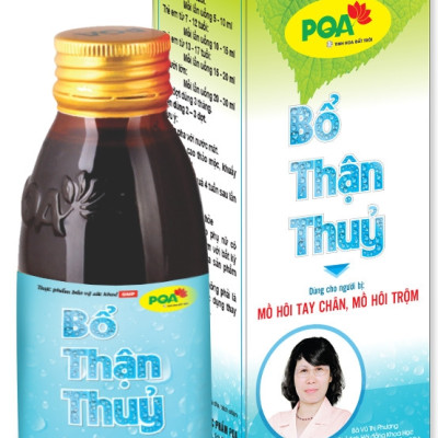 Bổ Thận Thủy PQA Hỗ Trợ Bổ Âm Dưỡng Huyết, Hạn Chế Tiết Mồ Hôi Tay Chân, Mồ Hôi Trộm Hộp 125ml