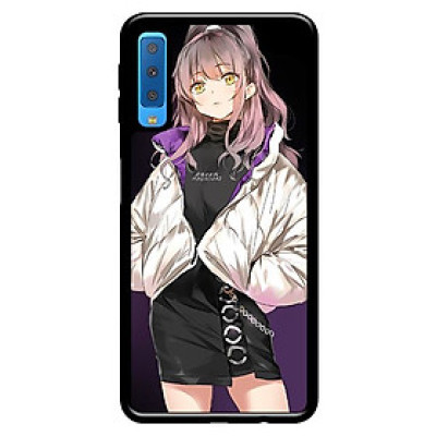 Ốp lưng cho Samsung Galaxy A7 2018 GIRL 128 - Hàng chính hãng