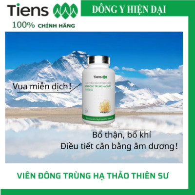 Thực phẩm bảo vệ sức khỏe Viên đông trùng hạ thảo - Thiên Sư. Hỗ trợ bồi bổ cơ thể, hỗ trợ làm giảm mệt mỏi, hỗ trợ giúp tăng cường sức đề kháng cho cơ thể, nâng cao chức năng Thận.