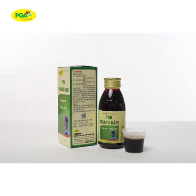 Hoàng Cầm PQA Hỗ Trợ Các Triệu Chứng Chảy Nước Mũi, Đau Đầu Do Viêm Xoang Hộp 125ml