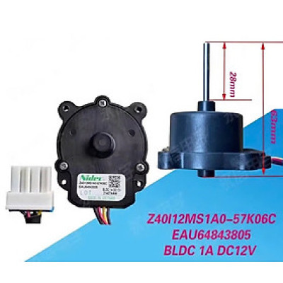 MOTOR QUẠT TẢN NHIỆT BLOCK TỦ LẠNH LG – HÀNG CHÍNH HÃNG